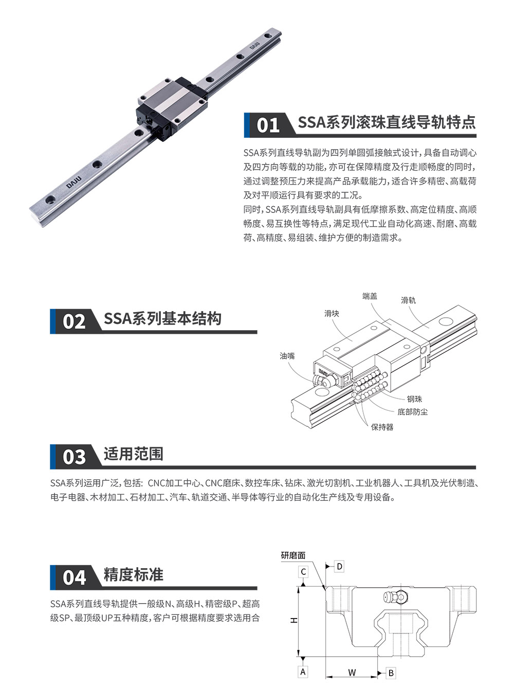 恒而达-直线导轨