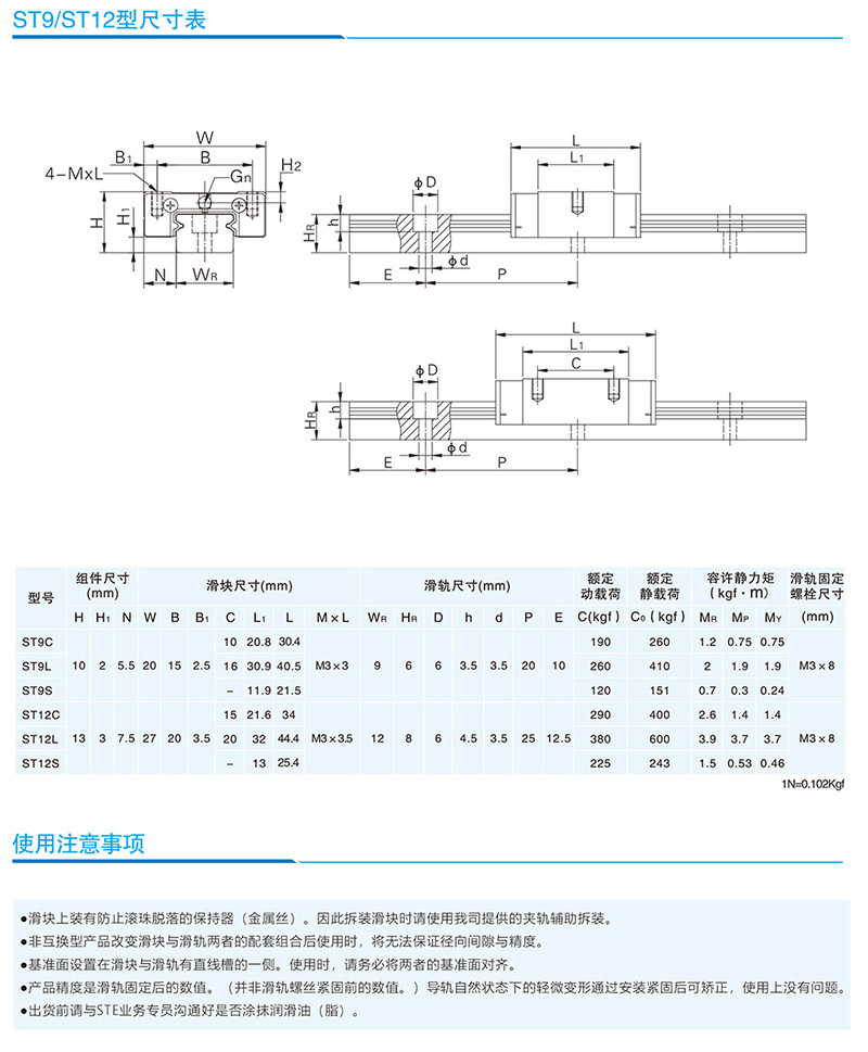 思特亿-直线导轨